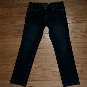 Aeropostale Women's Deep Indigo Skinny Jeans